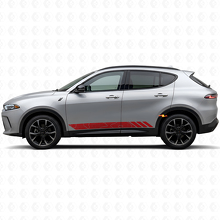 Autocollant Vinyle de Portes à Rayures Style Topographique pour Dodge Hornet 2023+ 3