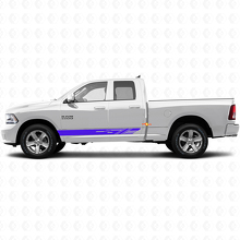 Autocollant Vinyle Décoré à Rayures Pour Bas de Caisse Dodge Ram 1500 2011-2018 2