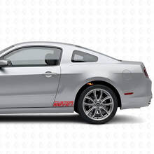 Kit d’autocollants latéraux en vinyle style damier de course pour Musclecar 2010-2020_3