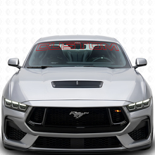 Autocollant Vinyle Lettrage Contour Personnalisé pour Pare-brise de Musclecar_3