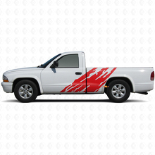Autocollant en vinyle côté porte avec motif éclaboussures de boue pour Dodge Dakota 1997-2004 3