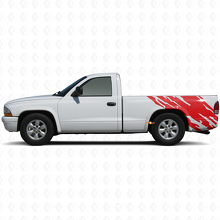 Autocollant en vinyle graphique éclaboussures de boue arrière latéral pour Dodge Dakota 1997-2004 3