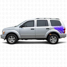 Autocollant vinyle graphique éclaboussures de boue latéral arrière pour Dodge Durango 2004-2009 2