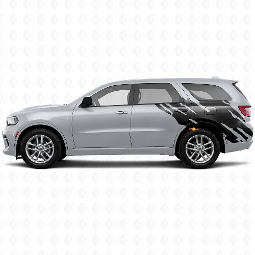 Autocollant vinyl graphique éclaboussures de boue arrière latéral pour Dodge Durango 2011+