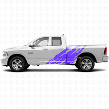 Autocollant latéral en vinyle effet éclaboussures de boue pour Dodge Ram 1500 2011-2018 2