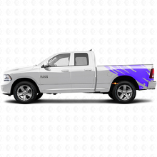 Autocollant vinyle graphique éclaboussures de boue arrière latéral pour Dodge Ram 1500 2011-2018 2
