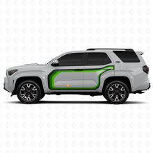 Autocollants Vinyles Graphiques Latéraux Rayures Fermées Pour Toyota 4Runner 3