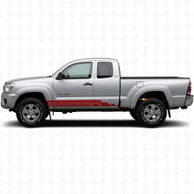 Autocollant Vinyle pour Bas de Porte à Bandes Courbées pour Toyota Tacoma 2004-2015 3