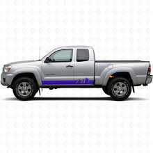 Autocollant en vinyle bandes larges montagnes pour bas de caisse Toyota Tacoma 2004-2015 2