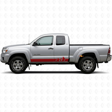 Autocollant en vinyle bandes larges montagnes pour bas de caisse Toyota Tacoma 2004-2015 3