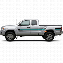 Autocollant Vinyle Latéral à Trois Bandes pour Porte Toyota Tacoma 2004-2015 2