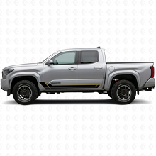 Kit d'autocollants en vinyle à deux bandes pour bas de caisse Toyota Tacoma 2023+ 2