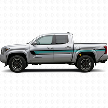 Autocollant vinyle triple rayures pour porte pour Toyota Tacoma 2023+ 2