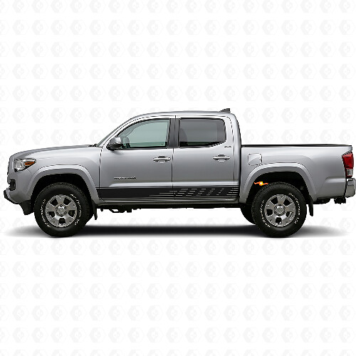 Autocollant en vinyle perforé pour bas de caisse Toyota Tacoma 2015-2023 1