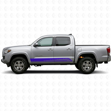 Autocollant en vinyle pour bas de caisse à lignes incurvées pour Toyota Tacoma 2015-2023 2
