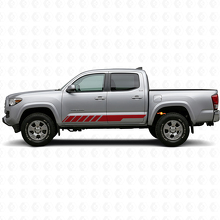 Kit d'autocollants vinyle à rayures à damier pour bas de caisse Toyota Tacoma 2015-2023 3