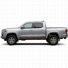 Autocollant en vinyle à fines rayures de panneau bas de caisse Montagnes pour Toyota Tacoma 2015-2023 3