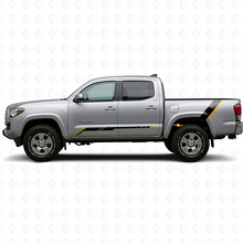 Kit d’autocollants en vinyle rayures jumelles pour porte et aile arrière pour Toyota Tacoma 2015-2023 2
