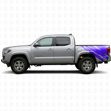 Autocollant vinyle graphique éclaboussures de boue arrière latéral pour Toyota Tacoma 2015-2023 2