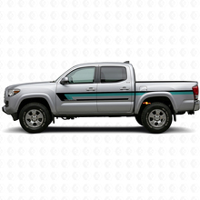 Autocollant Vinyle à Trois Bandes pour Porte de Toyota Tacoma 2015-2023 2