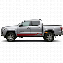 Kit de décalcomanies en vinyle à bandes style montagnes pour bas de caisse Toyota Tacoma 2015-2023 3