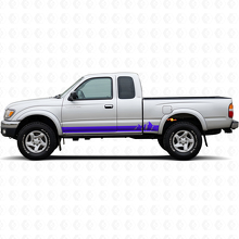 Autocollant en vinyle à larges bandes Montagnes pour bas de caisse Toyota Tacoma 1995-2004 2