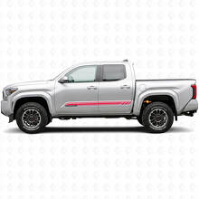 Autocollant vinyle bande latérale pour porte Toyota Tacoma 2023 2