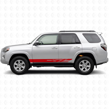 Autocollant en vinyle décoratif à rayures pour bas de caisse Toyota 4Runner 2009-2024 3
