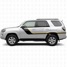 Kit de décalcomanies latérales à bandes jumelles pour Toyota 4Runner 2009-2024_2