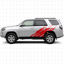 Autocollant vinyle latéral graphisme éclaboussures de boue pour Toyota 4Runner 2009-2024 3