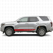 Autocollant en vinyle décoré à rayures pour bas de caisse Toyota 4Runner 2024+ 3