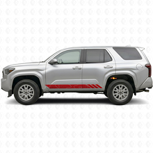 Décalcomanie Vinyle à Rayures Style Topographique pour Portières Toyota 4Runner 2024+ 3