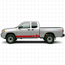 Décalcomanie adhésive en vinyle à rayures larges « Montagnes » pour bas de caisse Toyota Tundra 1999-2006 3