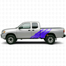 Autocollant vinyle latéral graphique éclaboussures de boue pour Toyota Tundra 1999-2006_2