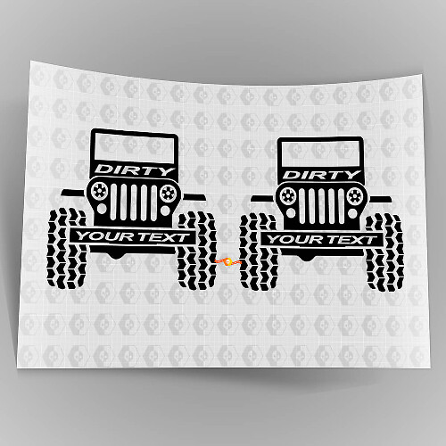 Autocollant en vinyle sale pour Jeep Wrangler Rubicon Sahara JK CJ TJ YJ