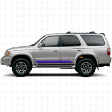 Autocollant en vinyle à rayures de style topographique pour portes Toyota 4Runner 1995-2002 2