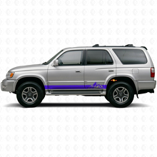 Autocollant en vinyle à larges bandes montagnes pour panneau bas de caisse Toyota 4Runner 1995-2002 2