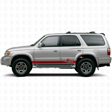 Autocollant en vinyle à larges bandes montagnes pour panneau bas de caisse Toyota 4Runner 1995-2002 3