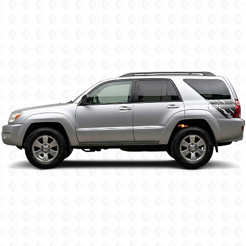 Kit d'autocollants en vinyle décoratifs de garde-boue pour Toyota 4Runner 2002-2009_1