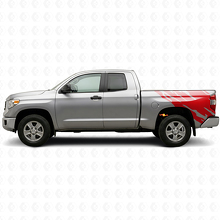 Autocollant vinyl graphique éclaboussures de boue arrière latéral pour Toyota Tundra 2007-2021 3