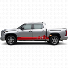 Décalcomanie en vinyle à larges bandes montagneuses pour bas de caisse Toyota Tundra 2022+ 3