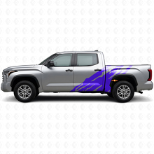 Autocollant vinyle latéral graphique éclaboussures de boue pour Toyota Tundra 2022+ 2