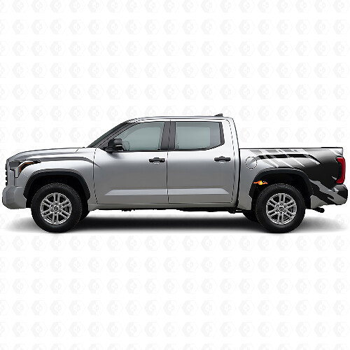 Graphique Protection de Boue Autocollant Vinyle Latéral Arrière pour Toyota Tundra 2022+ 1