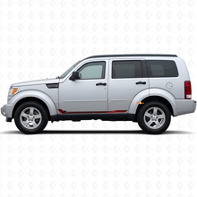 Autocollant en vinyle bandes latérales style racing pour Dodge Nitro 2007-2011 2