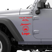Kit de décalcomanies vinyle de l'équipe d'intervention en cas d'épidémie de zombies pour Jeep Wrangler Rubicon_3