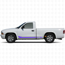 Autocollant latéral en vinyle à rayures nid d'abeille pour Dodge Dakota 1997-2004 2