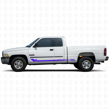 Autocollant latéral en vinyle à rayures nid d'abeille pour Dodge Ram 1500 1994-2001 2