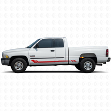 Autocollant latéral en vinyle à rayures nid d'abeille pour Dodge Ram 1500 1994-2001 3