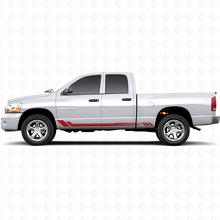 Autocollant latéral en vinyle rayures nid d'abeille pour Dodge Ram 1500 2002-2008 3