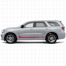 Autocollant Vinyle Latéral à Rayures Nid d'Abeille pour Dodge Durango 2011+ 3